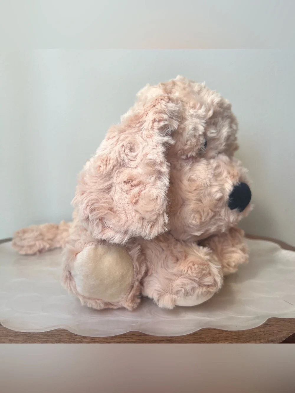 Happy Fuel‎ Dumpling The Golden Dog Plush Heating Pad Golden Retriever NWT